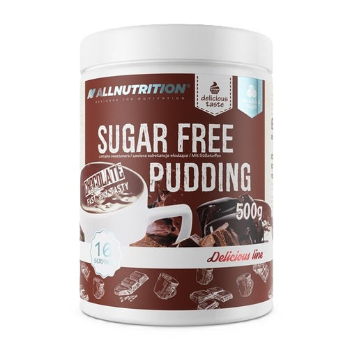 Allnutrition Sugar Free Pudding, Chocolate - 500g