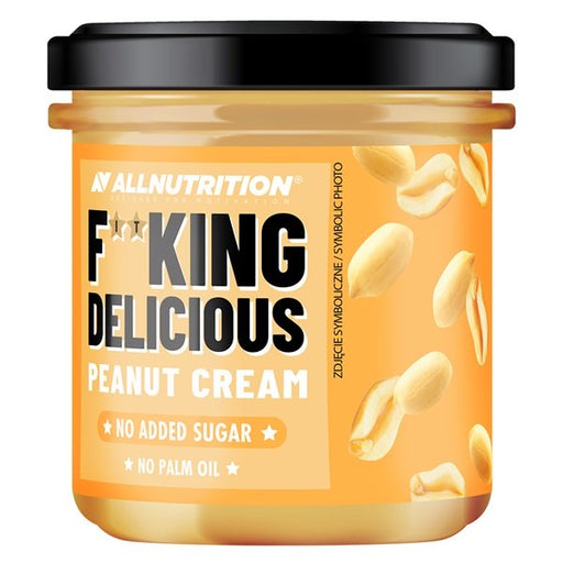 Allnutrition Fitking Delicious Peanut Cream, Natural - 350g - Sports Nutrition at MySupplementShop by Allnutrition