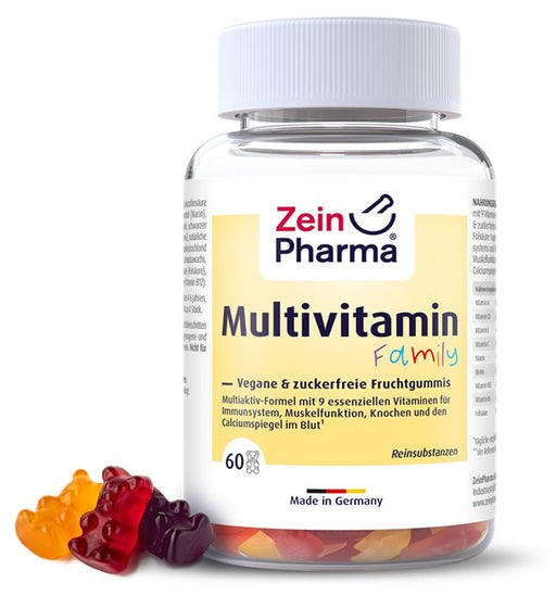 Zein Pharma Multivitamin Family - 60 gummies - Sports Nutrition at MySupplementShop by Zein Pharma