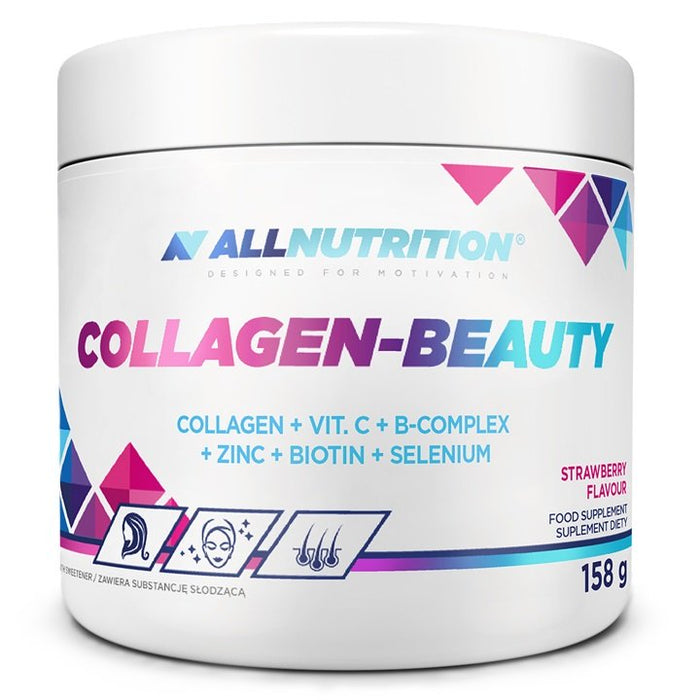 Allnutrition Collagen-Beauty, Strawberry 158g - Sports Supplements at MySupplementShop by Allnutrition