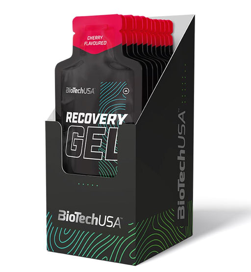 Recovery Gel, Cherry - 12 x 40g - Default Title - Pre & Post Workout at MySupplementShop by BioTechUSA