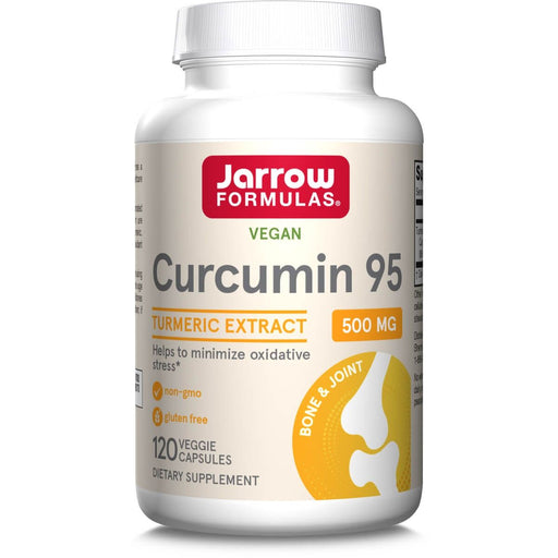 Jarrow Formulas Curcumin 95 500mg 120 Veggie Capsules | Premium Supplements at MYSUPPLEMENTSHOP