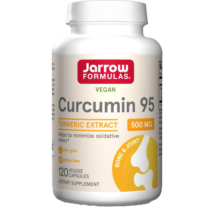 Jarrow Formulas Curcumin 95 500mg 120 Veggie Capsules