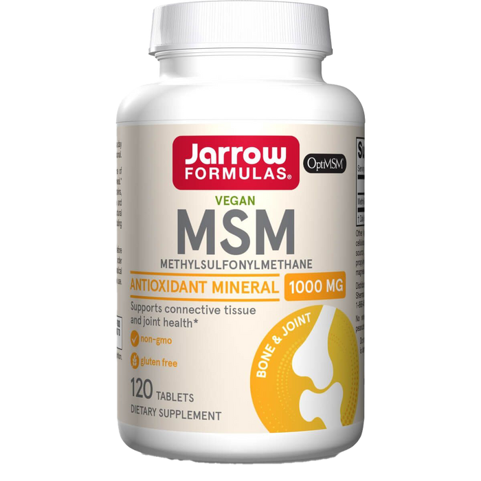 Jarrow Formulas MSM 1,000mg 200 Veggie Capsules