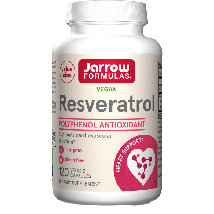 Jarrow Formulas Resveratrol 100mg 120 Veggie Capsules