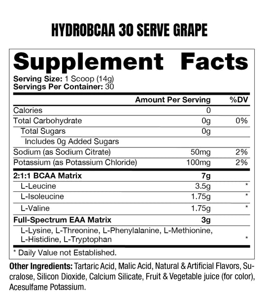 Pro Supps HydroBCAA + Essentials 390 - 420 grams 30 Servings - Amino Acids and BCAAs at MySupplementShop by Pro Supps