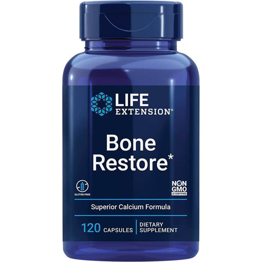 Life Extension Bone Restore 120 Capsules | Premium Supplements at MYSUPPLEMENTSHOP