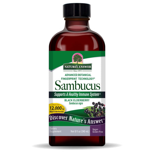 Nature's Answer Sambucus 12,000mg 8 Oz (240ml) | Premium Supplements at MYSUPPLEMENTSHOP
