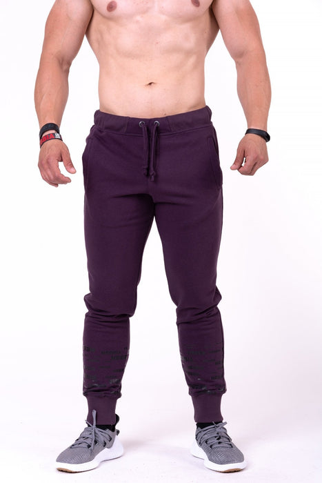 Nebbia Gym Hero Joggers 153 - Burgundy