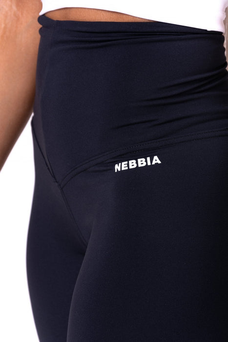 Nebbia High Waist Road Hero Biker Shorts 683 - Black