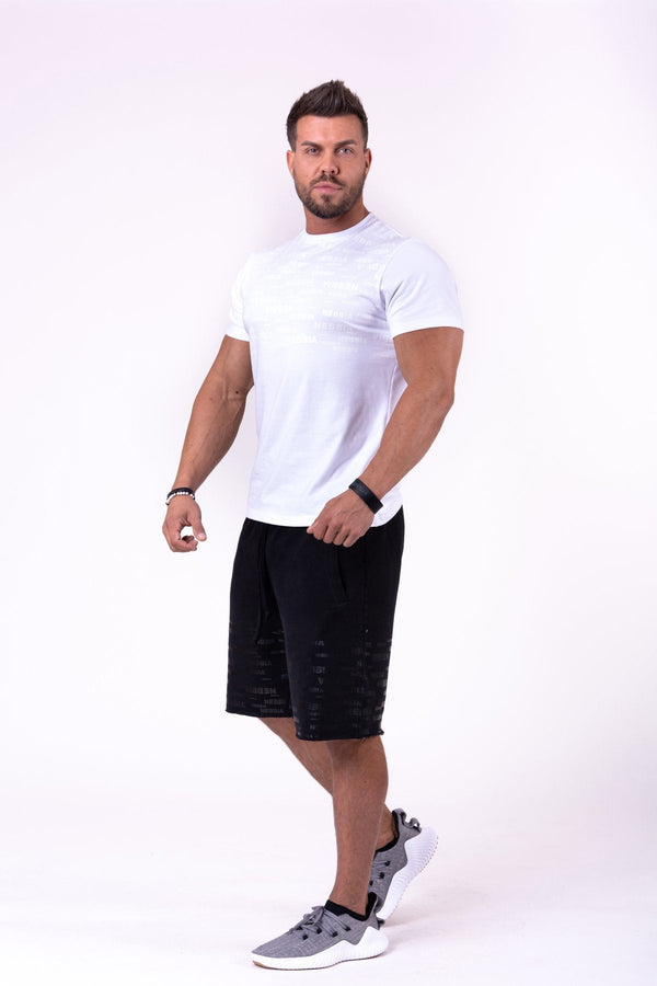 Nebbia More Than Basic! T-Shirt 145 - White - Medium - T-Shirt at MySupplementShop by Nebbia