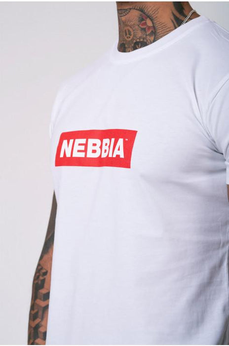 Nebbia NEBBIA Men's T-shirt 593 White