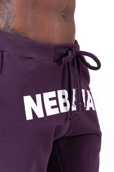 Nebbia Street Drop Crotch Pants 274 - Burgundy