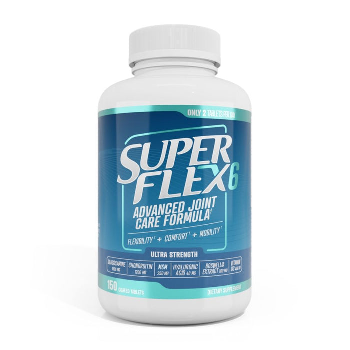 Newton Everett SUPERFLEX-6 Advanced Glucosamine Joint Care Complex 150 Tablets - Joints & Bones at MySupplementShop by Newton Everett