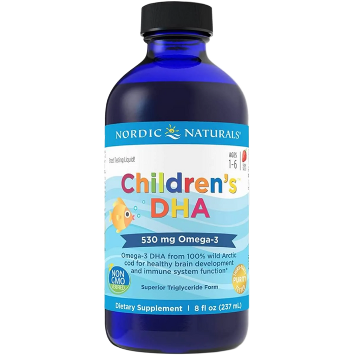 Nordic Naturals Children's DHA 530mg Omega-3 8 fl oz (Strawberry)