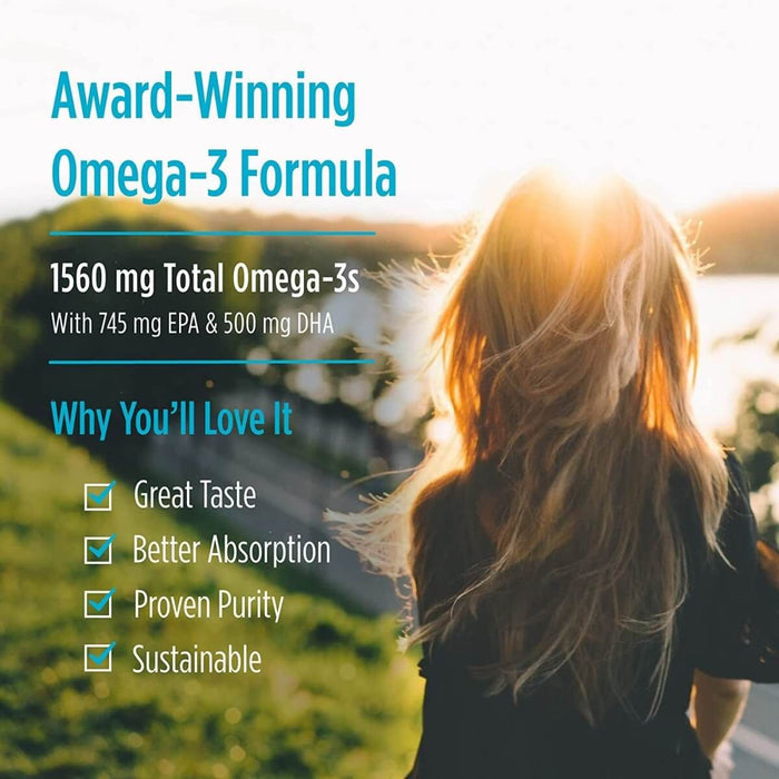 Nordic Naturals Omega-3 1,560mg Lemon Flavour 16 fl oz | Premium Supplements at MYSUPPLEMENTSHOP