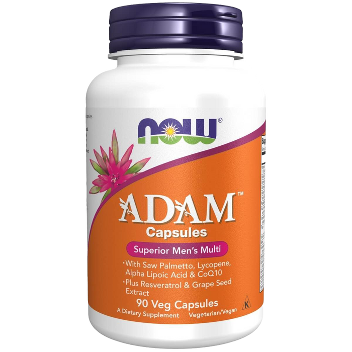 NOW Foods ADAM Men's Multivitamin 90 Veg Capsules