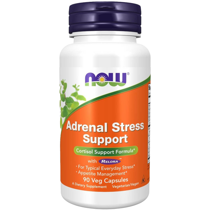 NOW Foods Adrenal Stress Support with Relora 90 Veg Capsules