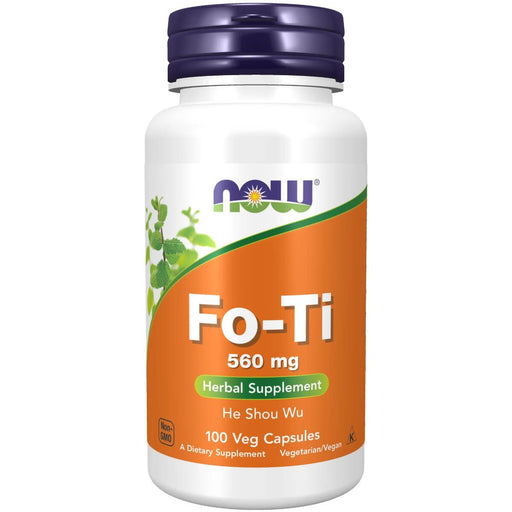 NOW Foods Fo-Ti 560 mg 100 Veg Capsules | Premium Supplements at MYSUPPLEMENTSHOP