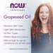 NOW Foods Grapeseed Oil 16oz (473ml) - Health and Wellbeing at MySupplementShop by NOW Foods