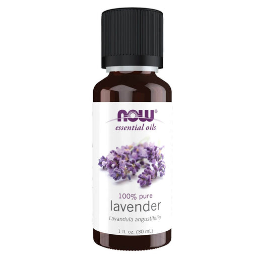 NOW Foods Lavender Essential Oil 100% Pure 1oz (30ml) | Premium Supplements at MYSUPPLEMENTSHOP