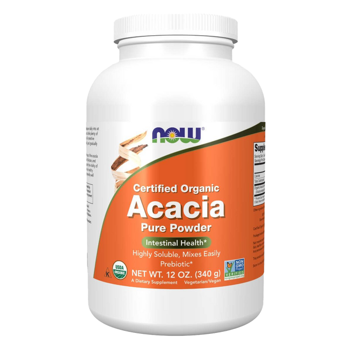 NOW Foods Organic Acacia 12oz Powder (340g)