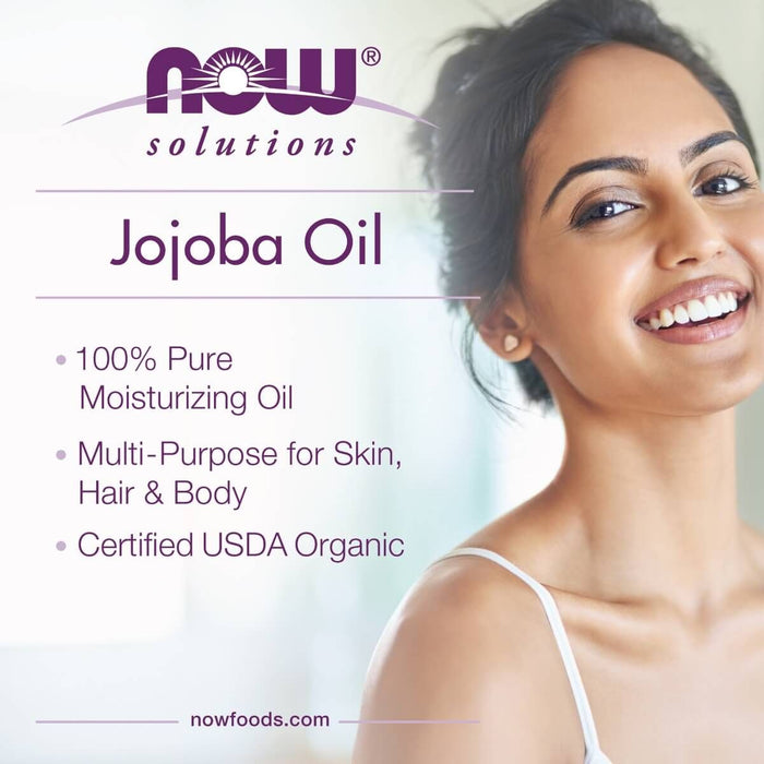 NOW Foods Organic Jojoba Oil 4-Ounce | Premium Supplements at MYSUPPLEMENTSHOP