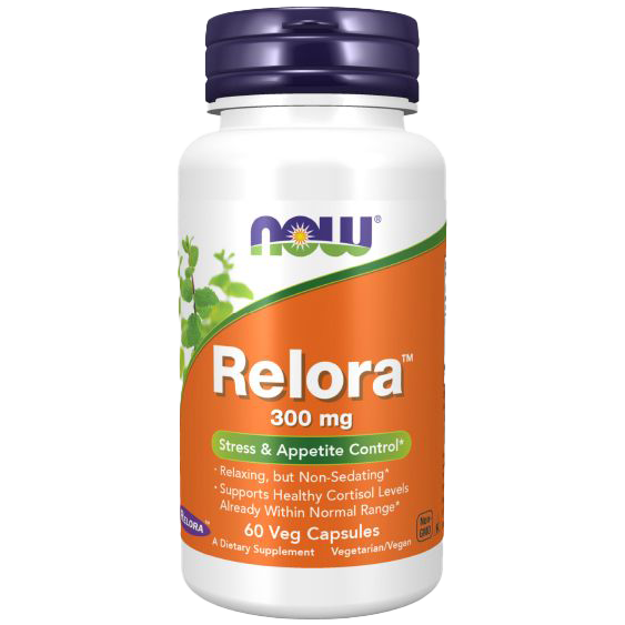 NOW Foods Relora 300 mg 60 Veg Capsules