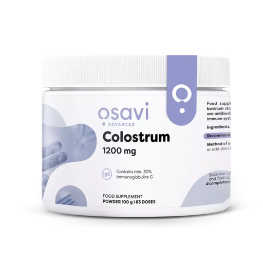 Osavi Colostrum Powder 1200mg 100g at the cheapest price at MYSUPPLEMENTSHOP.co.uk