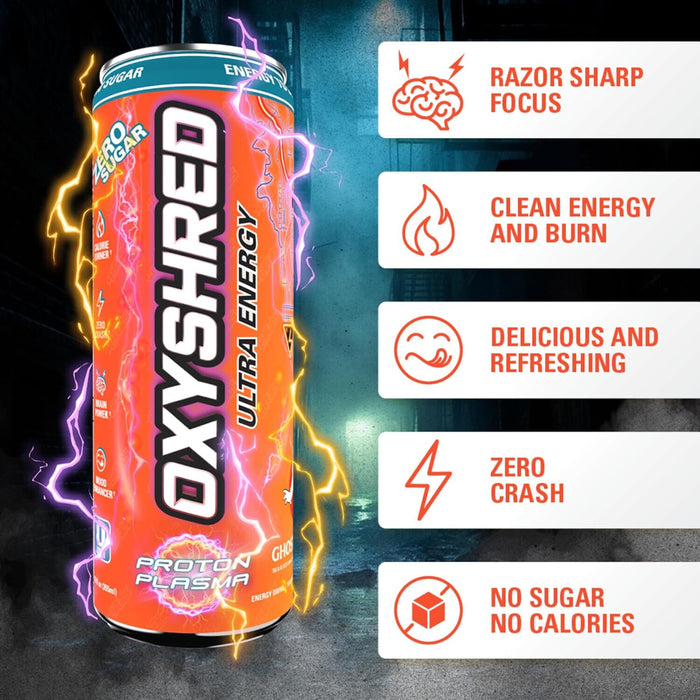 EHP Labs OxyShred Ultra Energy Drink RTD 12x355ml