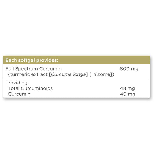 Solgar Full Spectrum Curcumin 185x Softgels Pack of 30 at MySupplementShop.co.uk