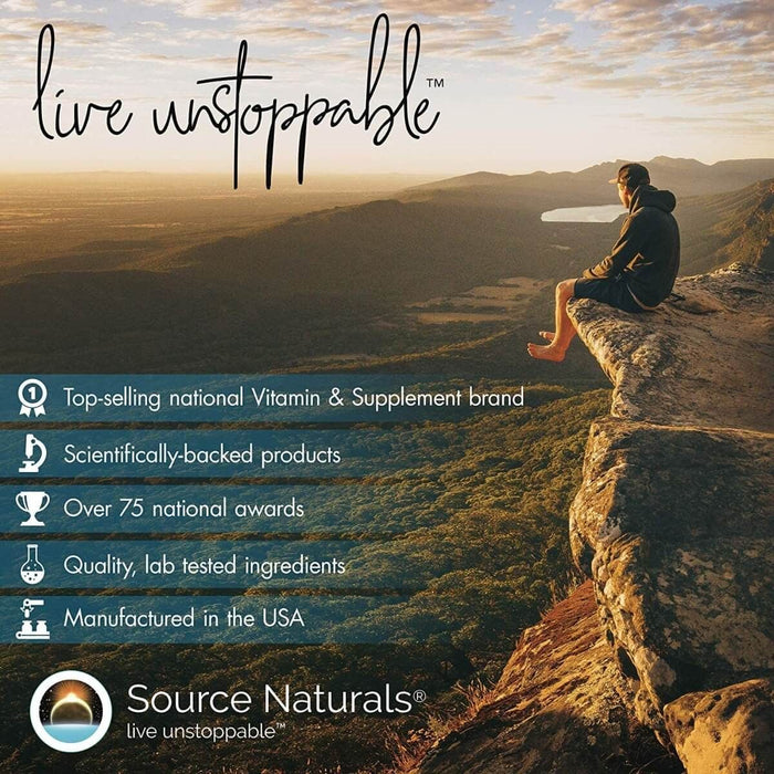 Source Naturals L-Arginine 500mg 50 Capsules | Premium Supplements at MYSUPPLEMENTSHOP