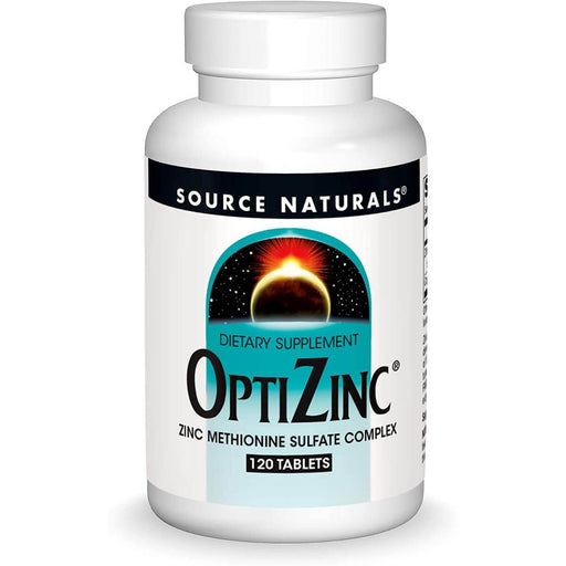 Source Naturals Optizinc 30mg 120 Tablets | Premium Supplements at MYSUPPLEMENTSHOP