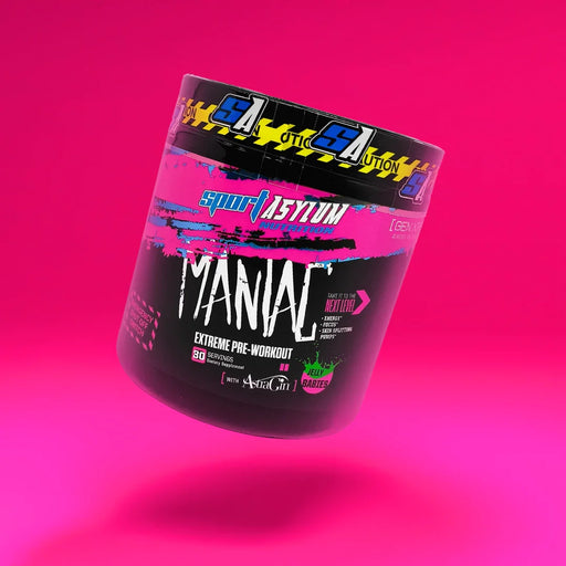 Sport Asylum Nutrition Maniac Pre Workout 360g - Jelly Babies - Sports Nutrition at MySupplementShop by Sport Asylum Nutrition