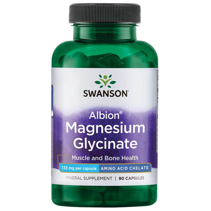 Swanson Albion Magnesium 133 mg 90 Capsules