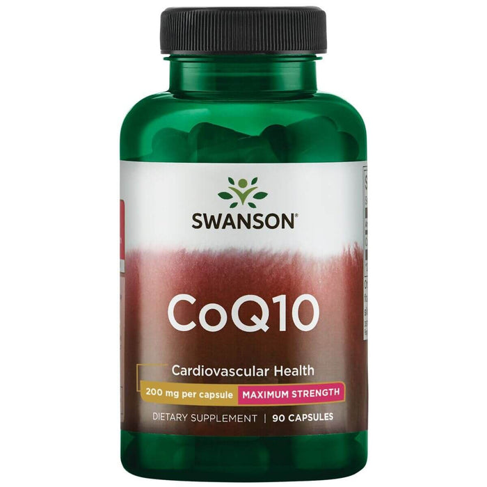 Swanson Coq10 Maximum Strength 200 mg 90 Capsules at MySupplementShop.co.uk