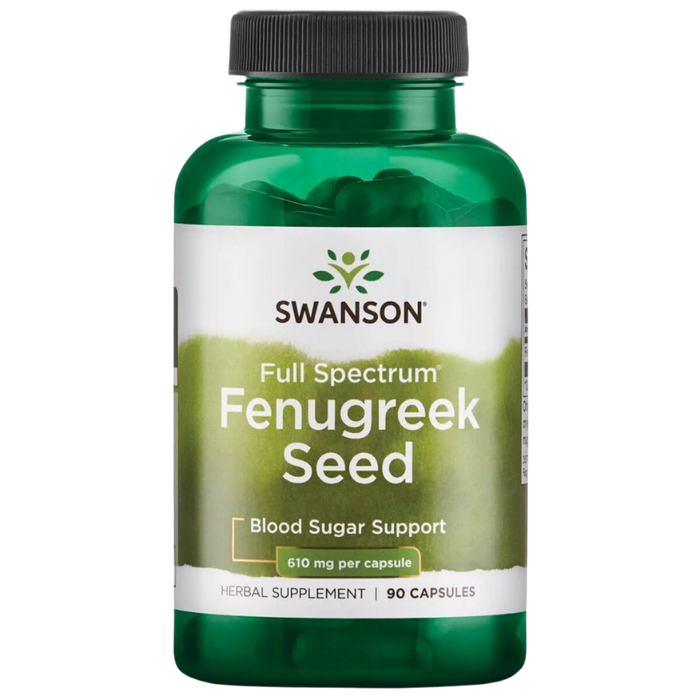 Swanson Fenugreek Seed 610mg 90 Capsules