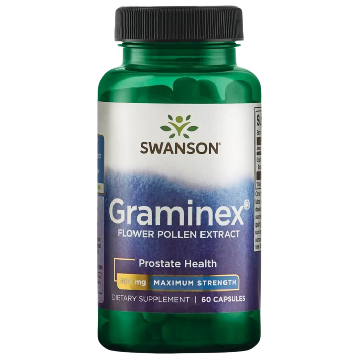 Swanson Graminex Flower Pollen Extract 500 mg 60 Capsules