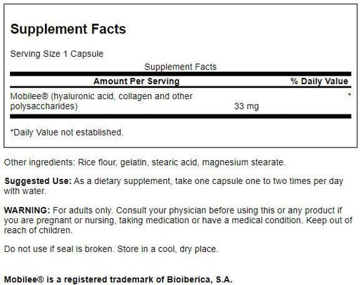 Swanson Hyaluronic Acid Complex 33mg 60 Capsules at MySupplementShop.co.uk