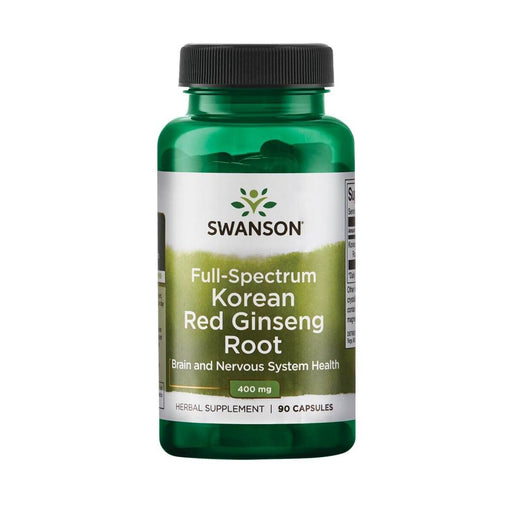 Swanson Korean Red Ginseng Root 400 mg 90 Capsules at MySupplementShop.co.uk