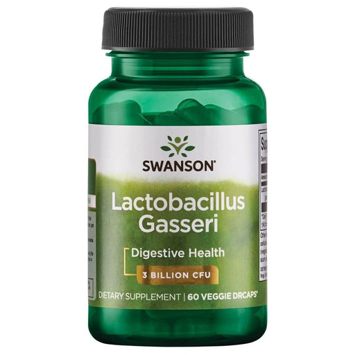 Swanson Lactobacillus Gasseri 3 Billion CFU 60 Vegetarian Capsules | Premium Supplements at MYSUPPLEMENTSHOP