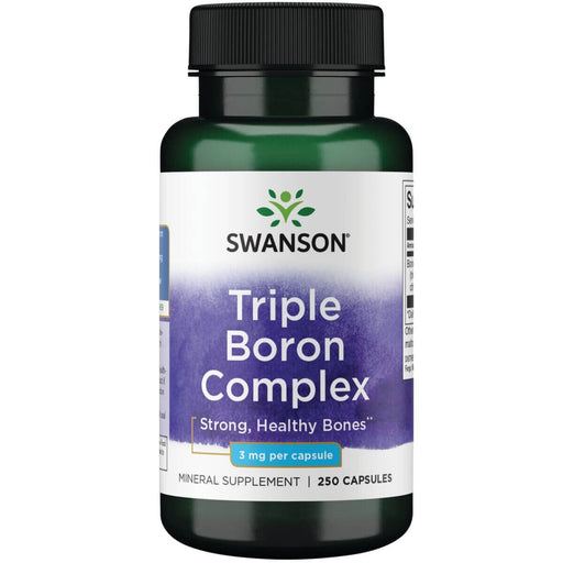 Swanson Triple Boron Complex 3 mg 250 Capsules at MySupplementShop.co.uk