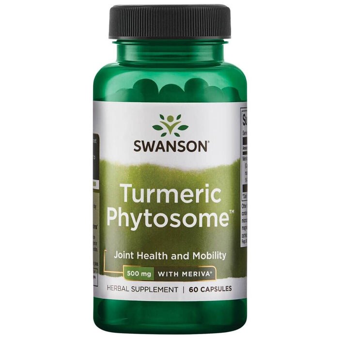 Swanson Turmeric Phytosome with Meriva 500 mg 60 Capsules - Joint Support at MySupplementShop by Swanson