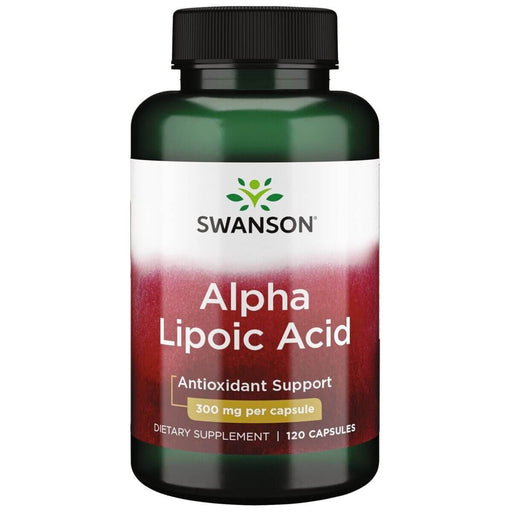 Swanson Ultra Alpha Lipoic Acid 300mg 120 Capsules | Premium Supplements at MYSUPPLEMENTSHOP.co.uk