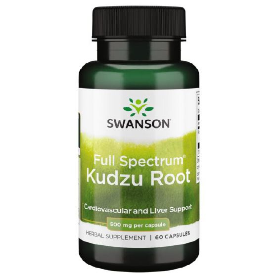 Swanson Full Spectrum Kudzu Root 500 mg 60 Capsules | Premium Supplements at MYSUPPLEMENTSHOP