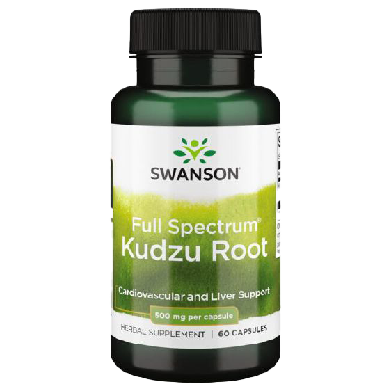 Swanson Full Spectrum Kudzu Root 500 mg 60 Capsules