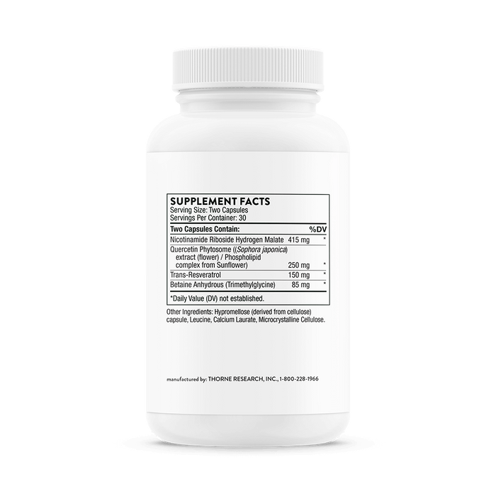 Thorne Research ResveraCel 60 Capsules | Premium Supplements at MYSUPPLEMENTSHOP