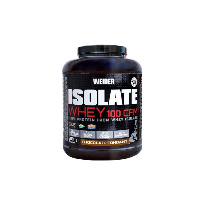 Weider Nutrition Isolate Whey 100 CFM 908g - Chocolate - Whey Proteins at MySupplementShop by Weider