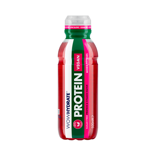 Wow Hydrate Protein Vegan 12x500ml Mixed Berries | Top Rated Beverages at MySupplementShop.co.uk