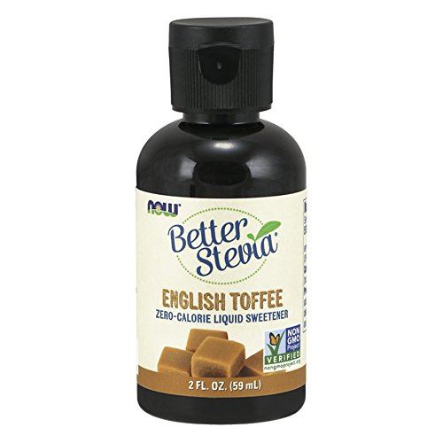 NOW Foods Better Stevia Liquid 59ml English Toffee | High-Quality Health Foods | MySupplementShop.co.uk